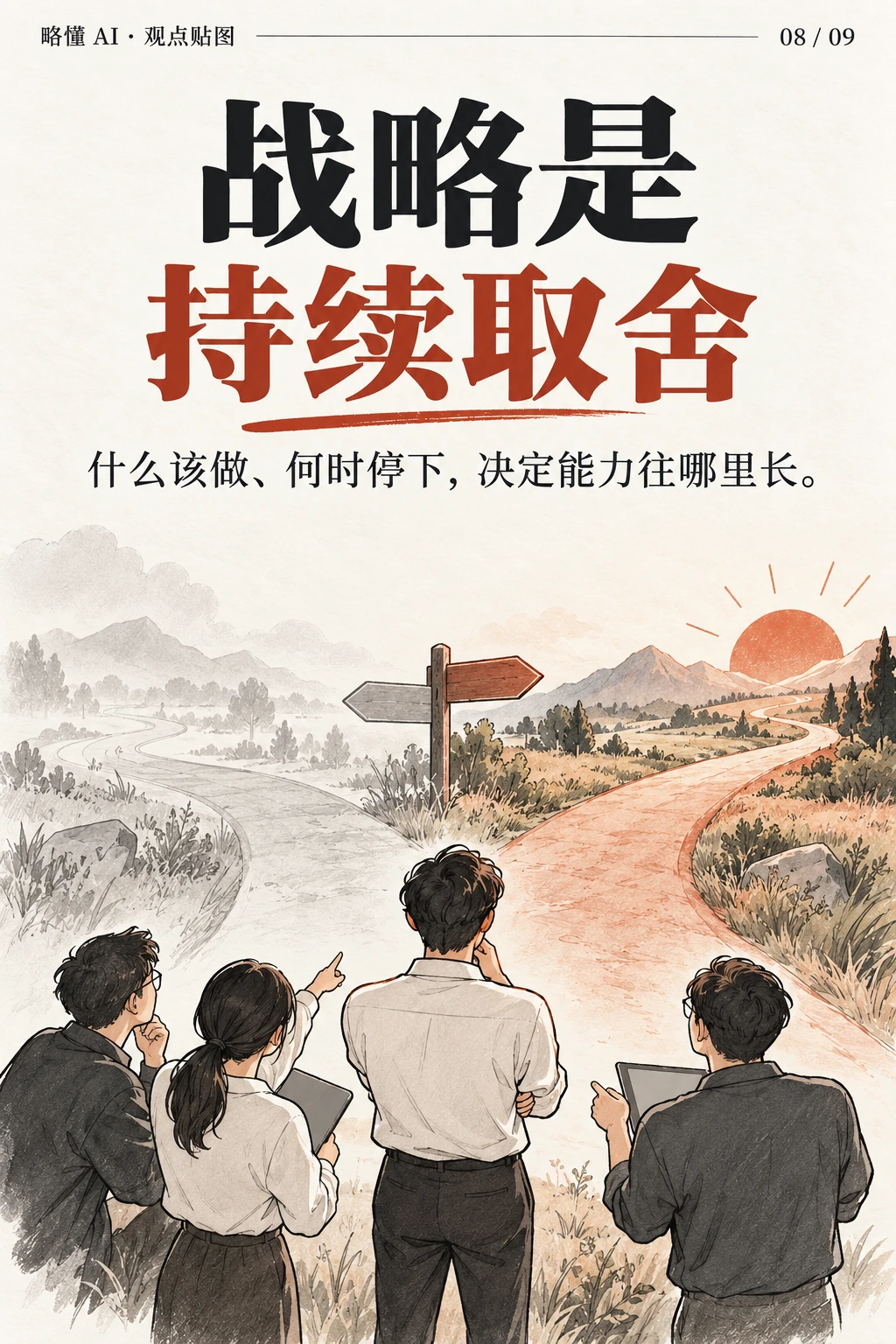战略是持续取舍