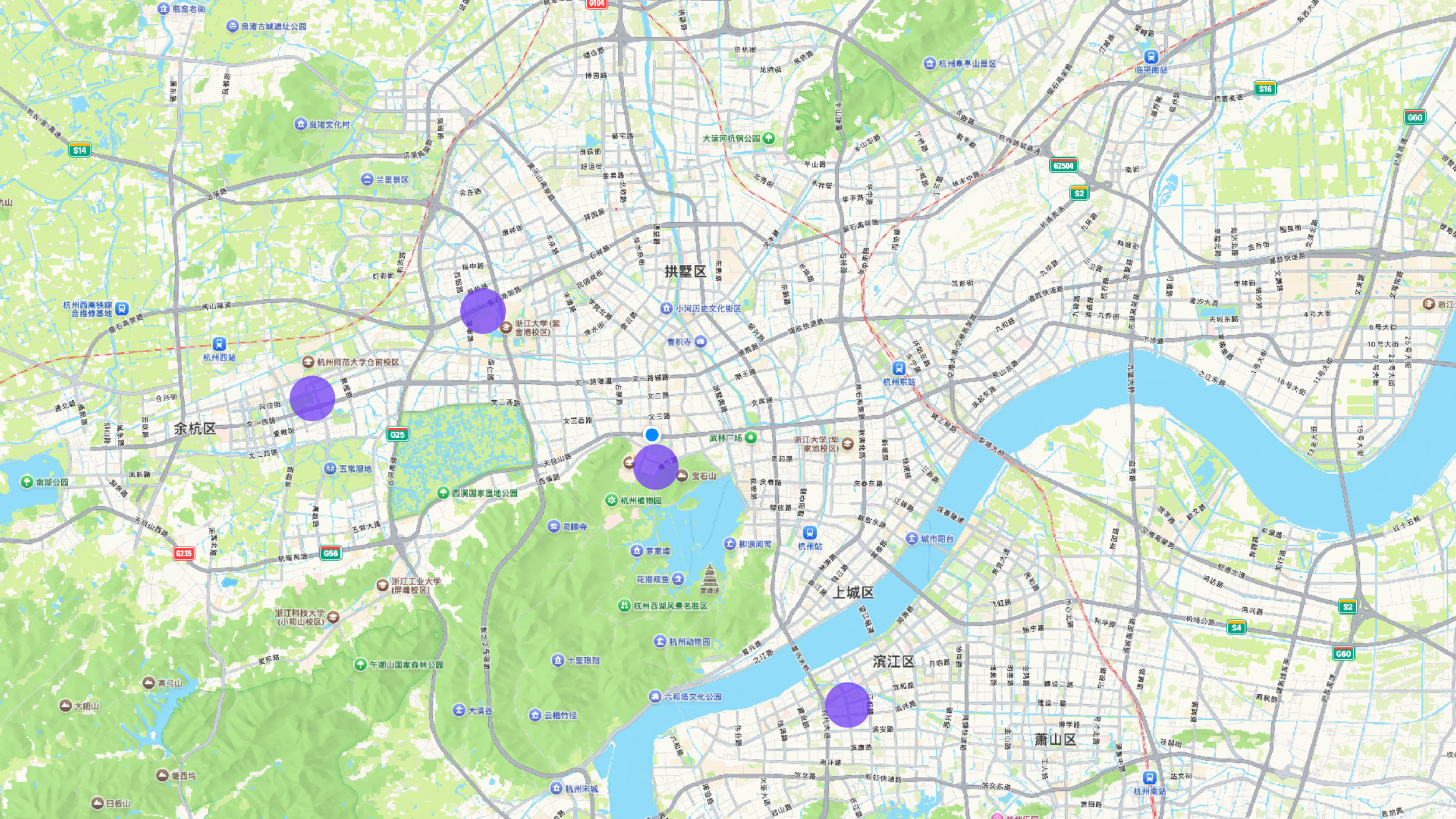 区域产业带分布